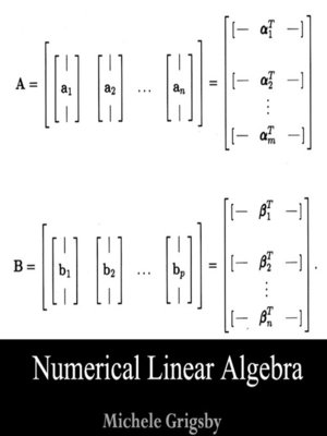 cover image of Numerical Linear Algebra